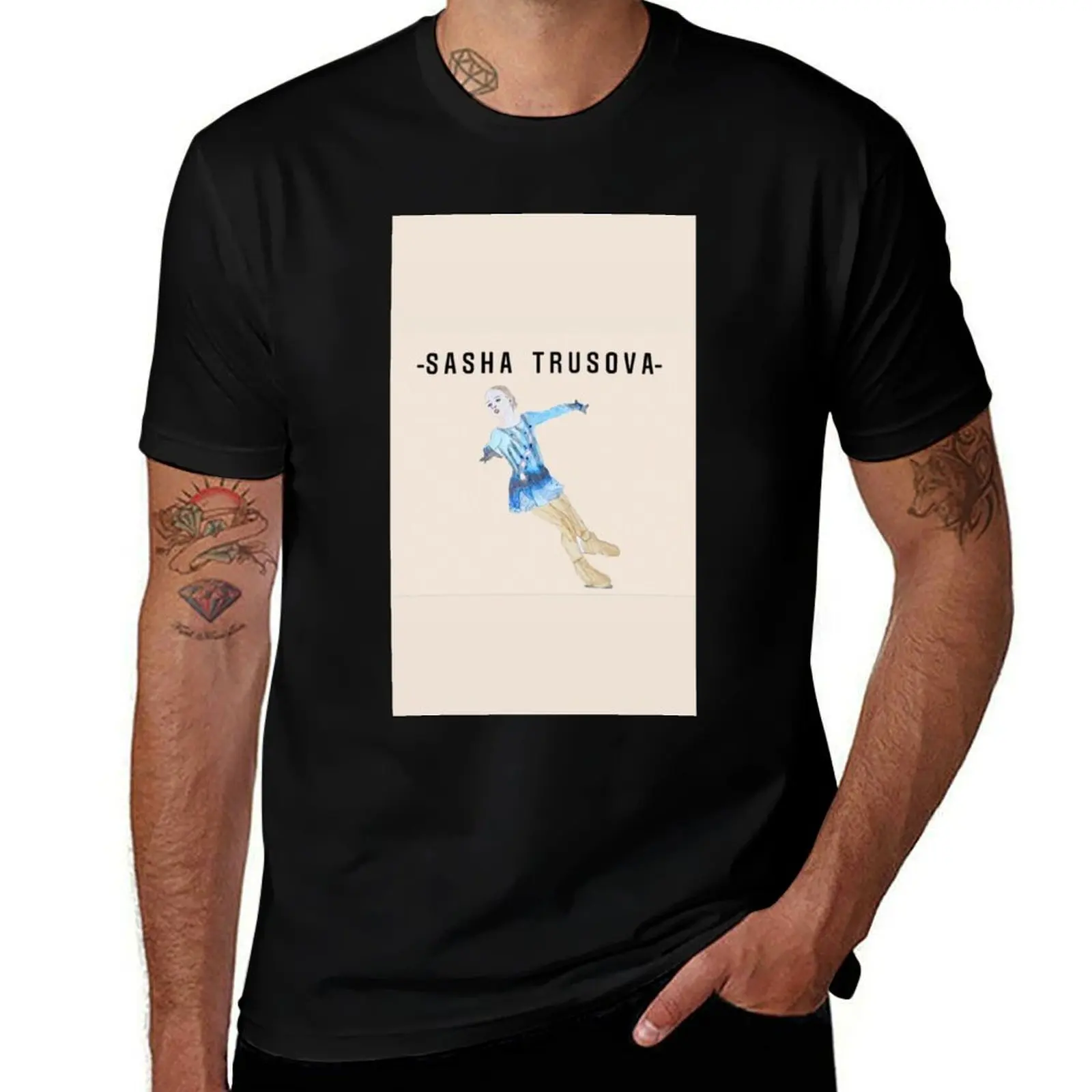 

Sasha Trusova Design - Lovlies Arts and Designs T-Shirt Daily Wear Print T-Shirt