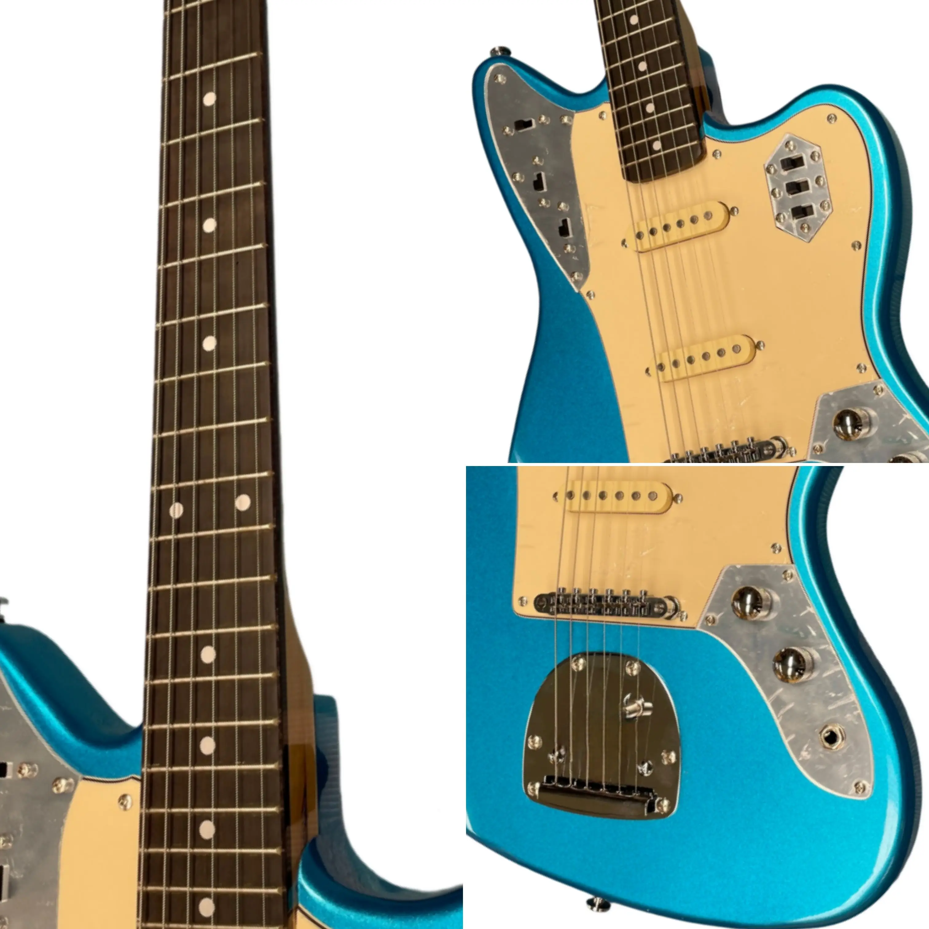 Guitarra elétrica azul perolad - Electric Guitar Beginner avaliação e preço