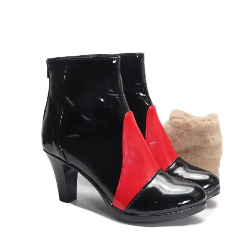 Game Action Taimanin Mizuki Yukikaze Cosplay Shoes Boots Halloween Carnival Party Christmas Costume Prop