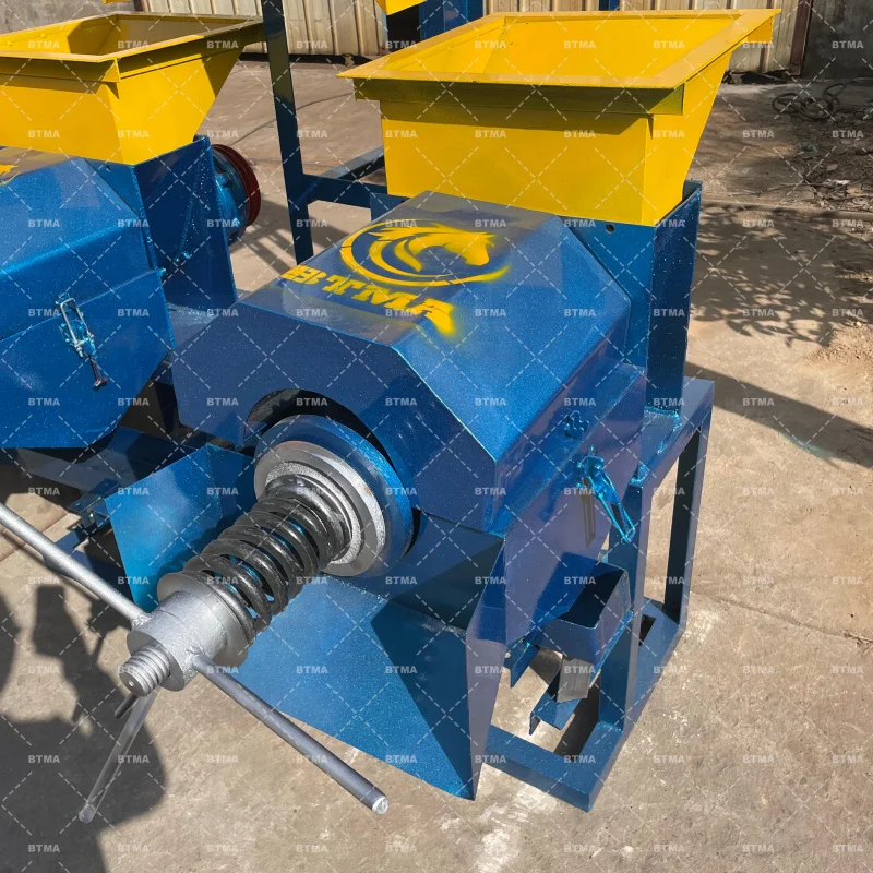 Kleine koude molen 500 kg / u palmoliepersmachine