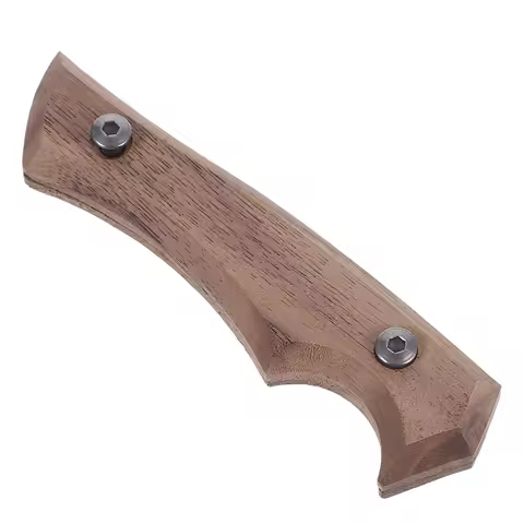 1pc Replacement Knife Handle Japanese Wood Long Lasting Solid Kitchen Tool Easy Installation Comfortable Anti Slip Beechwood