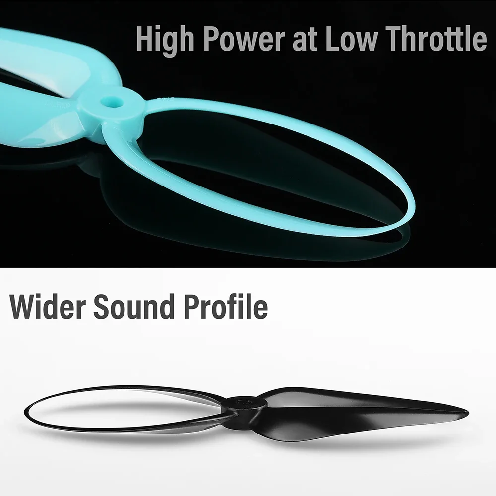 2pairs Foxeer Donut 5145 5.1 inch Propeller CW CCW For RC FPV Racing Drone