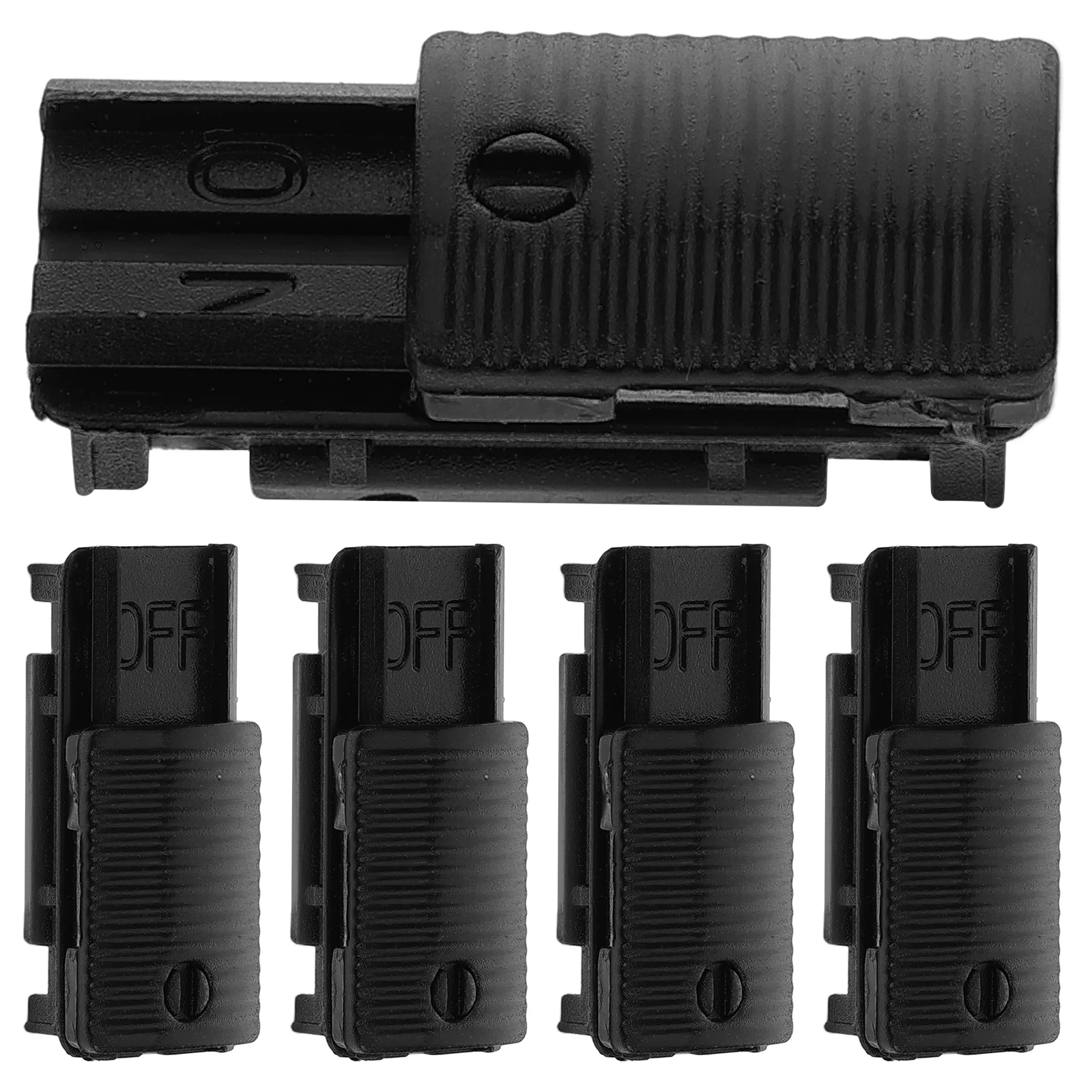 

5pcs Microphone Switch Handheld Wired Small Accessories Compact Control Audio Component Plastic Durable Reliable KTV Concert