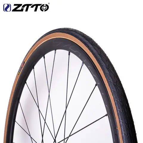Ztto pneus de bicicleta de estrada 700c pneus dobráveis duráveis de alto desempenho com 60tpi resistente à punção 700c 23-25c 25-28c tubos internos