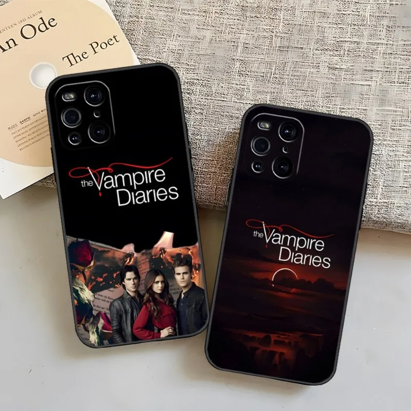 The Vampire Diaries Phone Case For OPPO Find X3 Neo X5 A55 A57 Reno 8 6 Pro 7 A16 A74 K9 K9S A92 A93 A54 A94 Back Cover