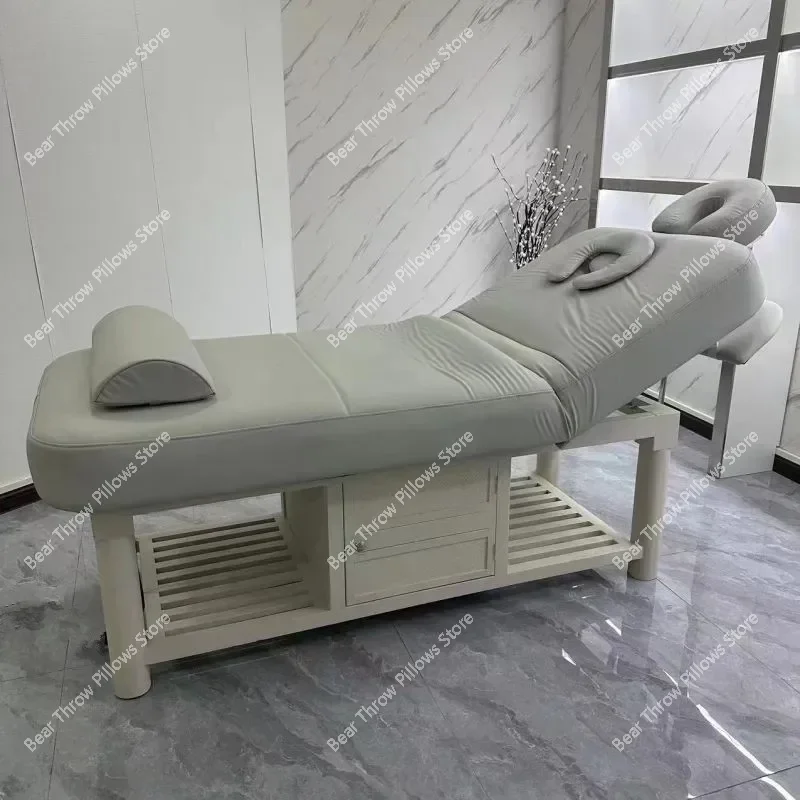 Facial beauty massage bed, metal table stone sister spa, furniture