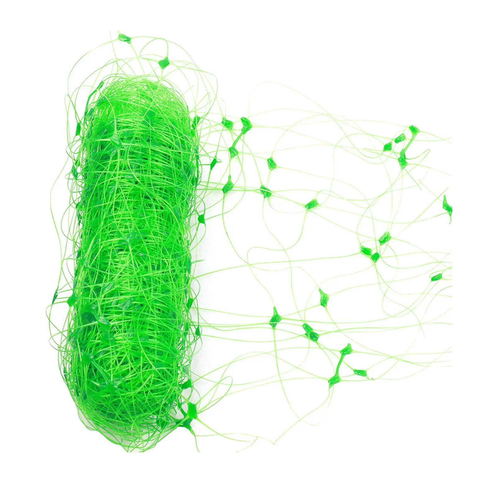 Trellis Netting Green , Support for Outdoor Fruits Cucumber Vine Vegetables Climbing 6 inch Mesh Hole Size