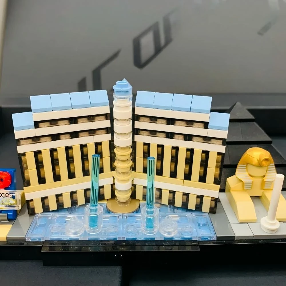 Landmarks of Las Vegas 21047 Building Blocks Sets Suitable for Christmas Gifts Compatible with Legoed Particles，501pcs.