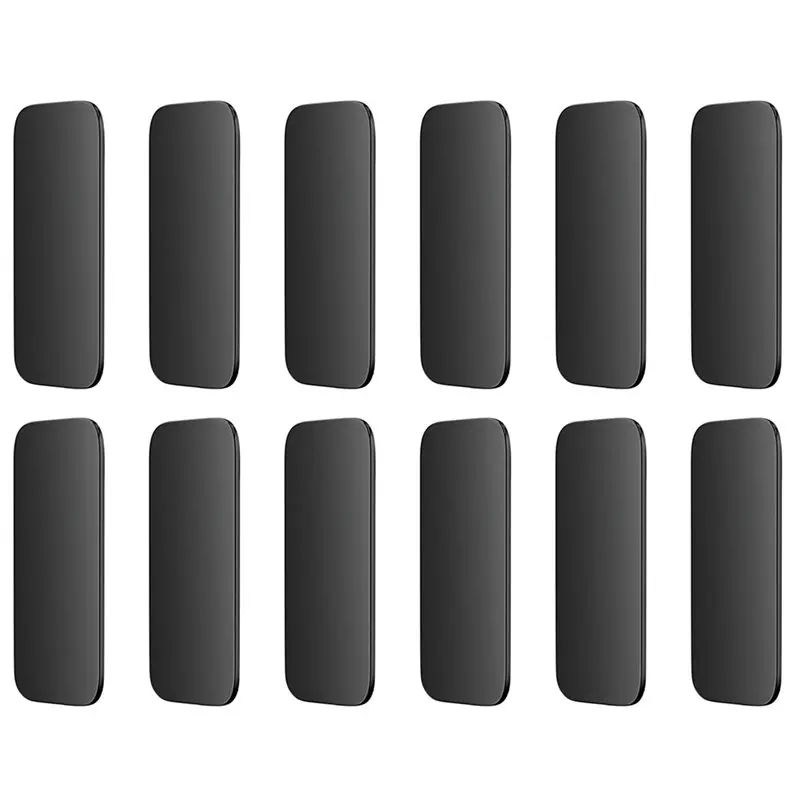 B17C 12 Pack Magnetic Cabinet Door Catch Black