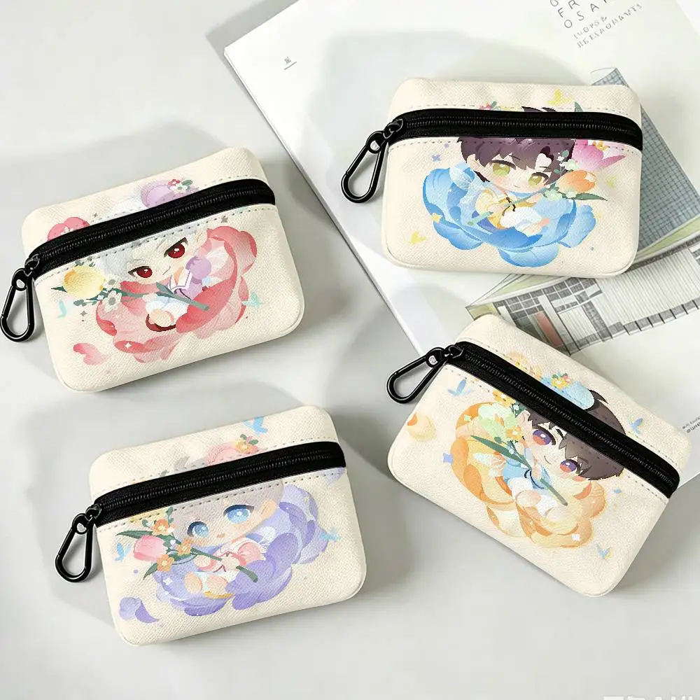 L-LoveDeepspaceS Game Romance Wear-resistant Oxford Cloth Coin Purse Portable Backpack Hanging Card Storage Bag