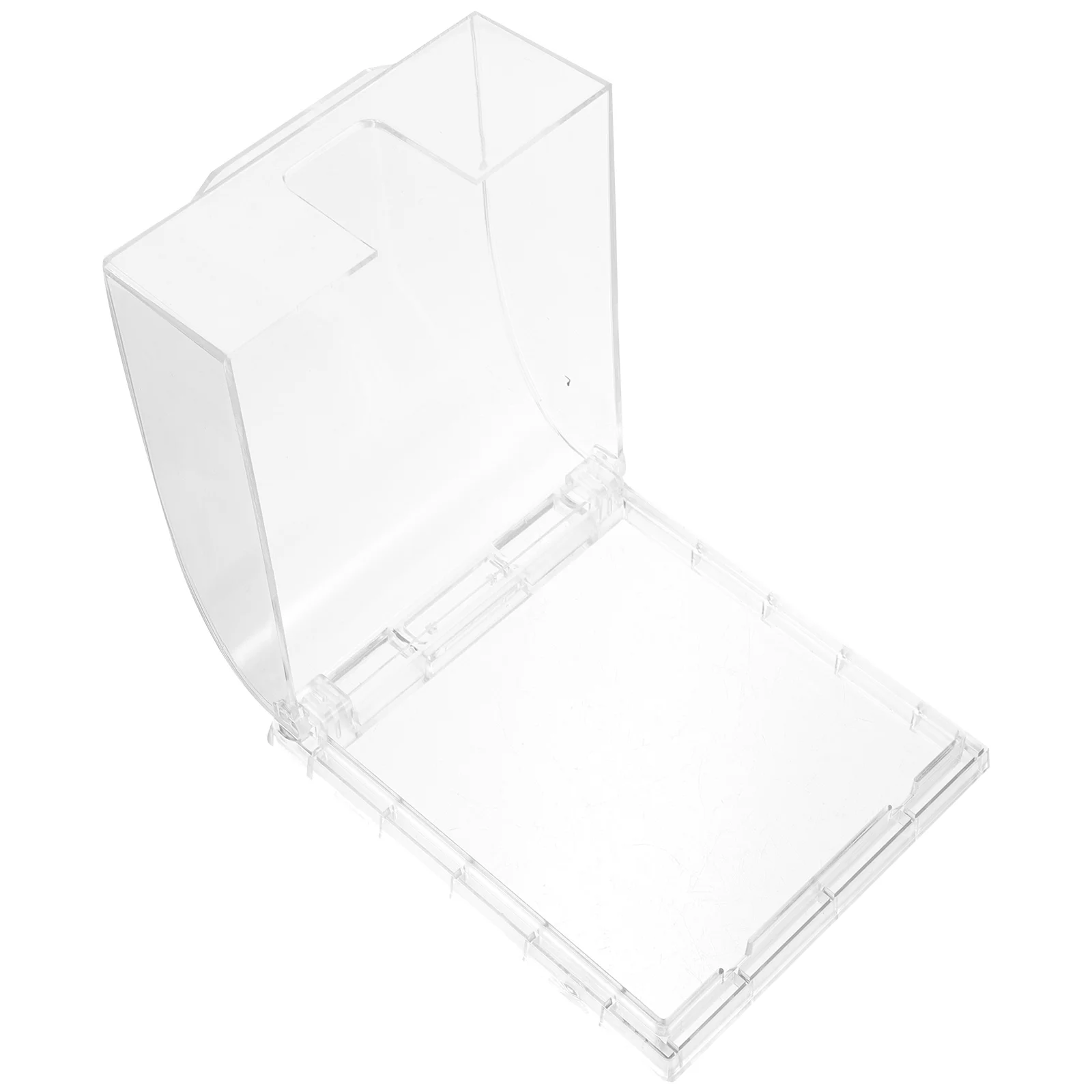 Doorbell Cover Transparent Waterproof Outdoor Protection For Fingerprint Access Control Time Attendance Machine Rainproof