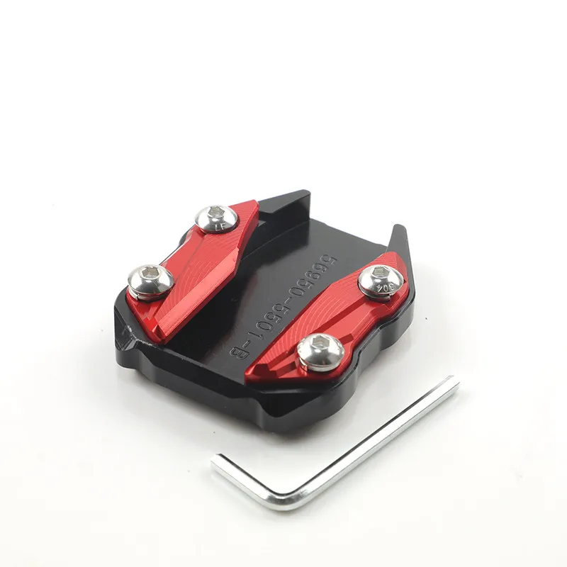 Motorcycle Kickstand Foot Side Stand Extension Pad Enlarger Support Plate For VOGE SR1 SR2 ADV 125 180 XRS180 view 4