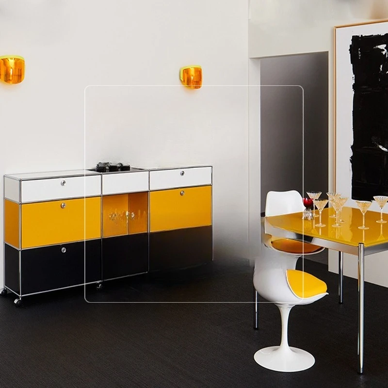 Side cabinets Kitchen cabinets Lockers against the wall Household