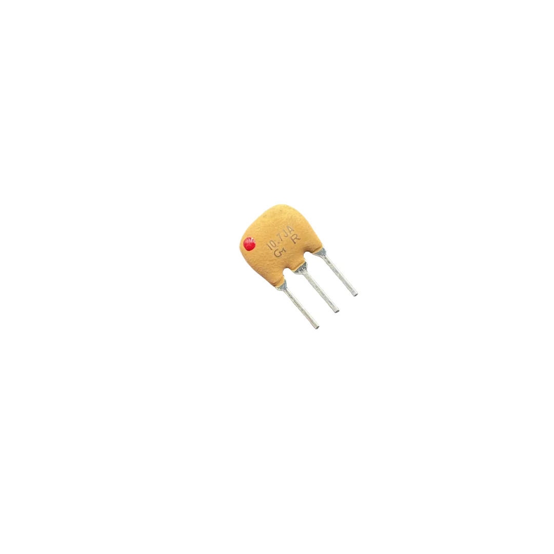 50PCS/  ceramic filter SFELF10M7JAA0-B0 SFE10.7MJA-A 10.7M straight plug three feet
