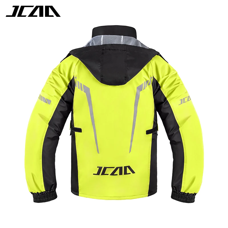 

Unisex Men/Women Motorcycle Rain Suit Set Stormproof Bike Riding Gear Reflective Strips High-quality Waterproof Jacket & Pants