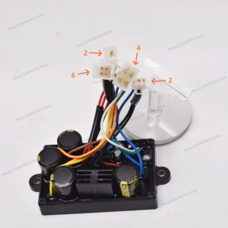 For HJ-5K25DH-6 Automatic Voltage Regulator 14 Wire 5KW12 Wire Single-phase Control AVR