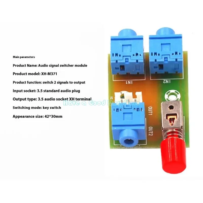 462d Flexible Flexible Audios Switches Module Board con selección canales manuales