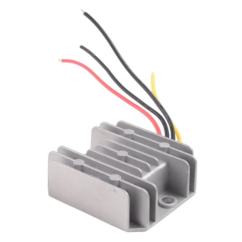 N82R DC 24V To 12V Converter, Voltage Buck Converter 5A 60W, Step Down Transformer Waterproof With Aluminum Shell