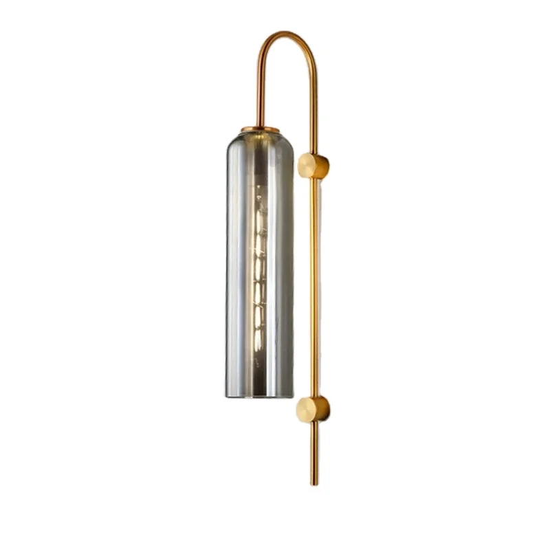 Modern Bedroom Bedside Wall Lamp Creative Background Wall Aisle Corridor Living Room Atmospheric Glass Wall Lamp