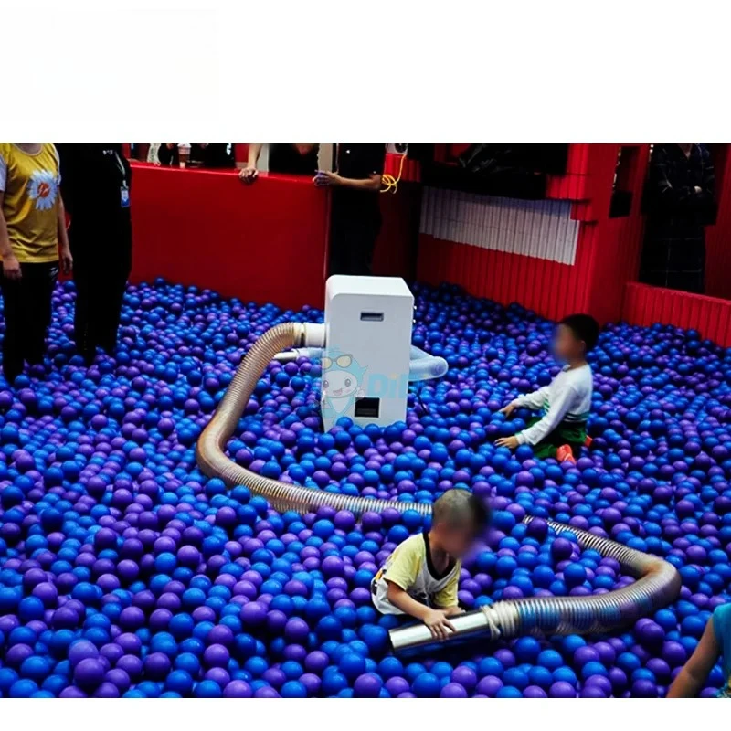 Small Size Home Use Foam Ball Pits Cleaning Machine Indoor Playground Dry Washing and Disinfection for Ocean Ball