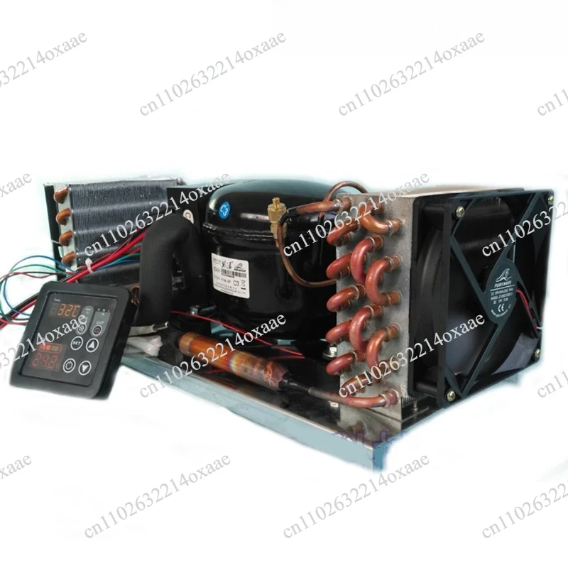 12V24V 48V starting refrigeration micro air conditioning unit BD35A micro air-cooled integrated unit assembly