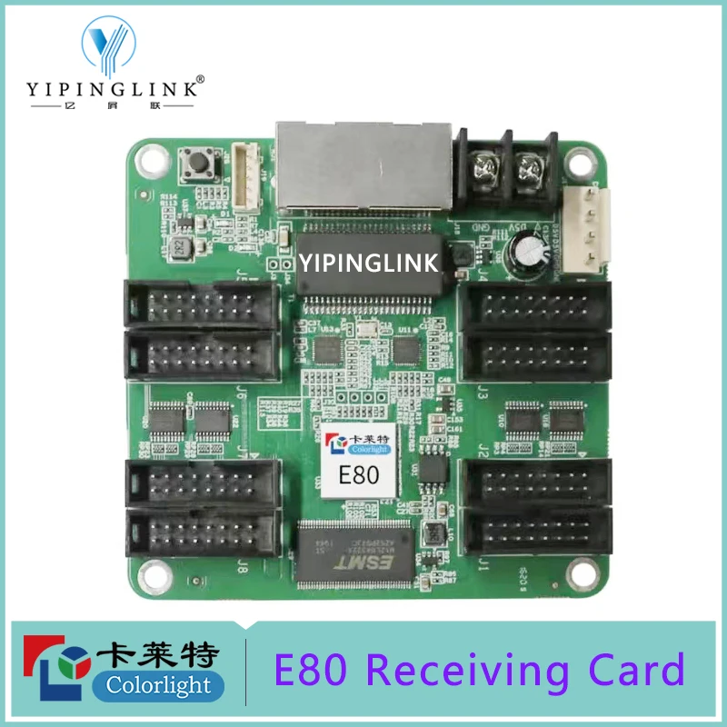 

Colorlight LED Display Controller E80 LED Screen Receiving Card More Reliable And More Economical For Full Color LED Video Wall