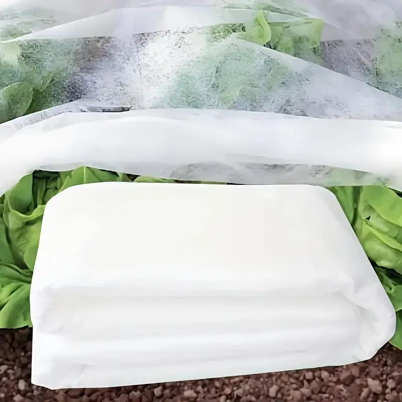 

1pc Winter Garden Frost Protection Blanket Thick Nonwoven Freeze Proof Plant Cover For Vegetables Flowers Garden Accessories