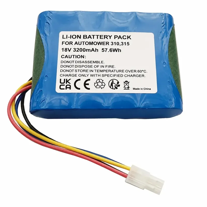 [5848228-01] for Husqvarna Automower 310 Lawn Mowing Robot Battery Replacement Power Pack for Automatic Grass Cutter