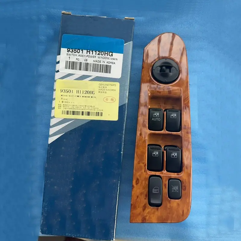 For Hyundai Terracan Left front door glass main lift switch, reverse mirror and door lock switch