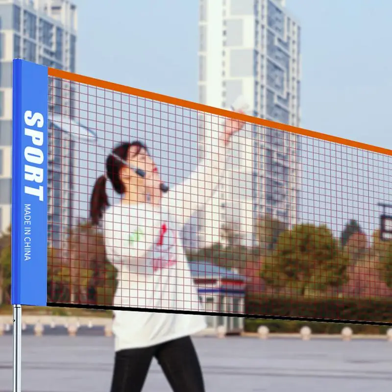 

Professional Sport Badminton Net Easy Setup Volleyball Net For Tennis Pick Leball Training Indoor Outdoor Sports Badminto Tennis