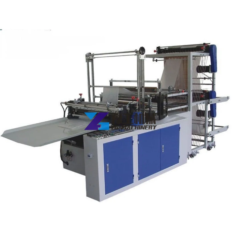 Two Layers Plastic Bag Making Machine