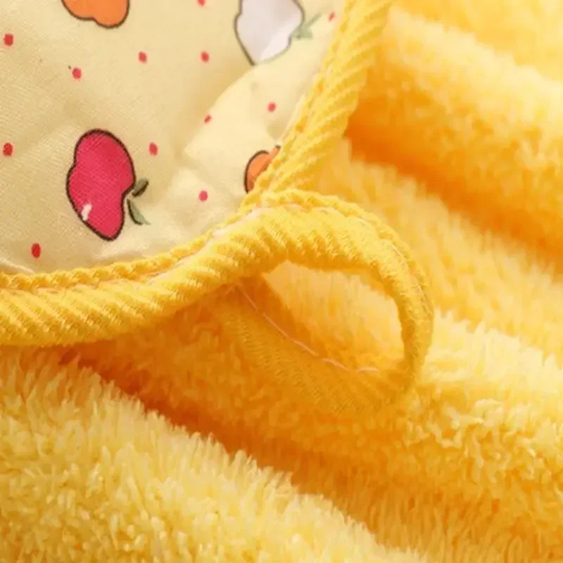 1Pcs Coral Velvet Bathroom Supplies Soft Hand Towel Absorbent Cloth Dishcloths Hanging  Cloth Kitche