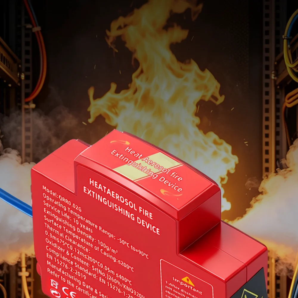 Fire Extinguisher Small - Small Electrical Cabinet Fire Protection Device