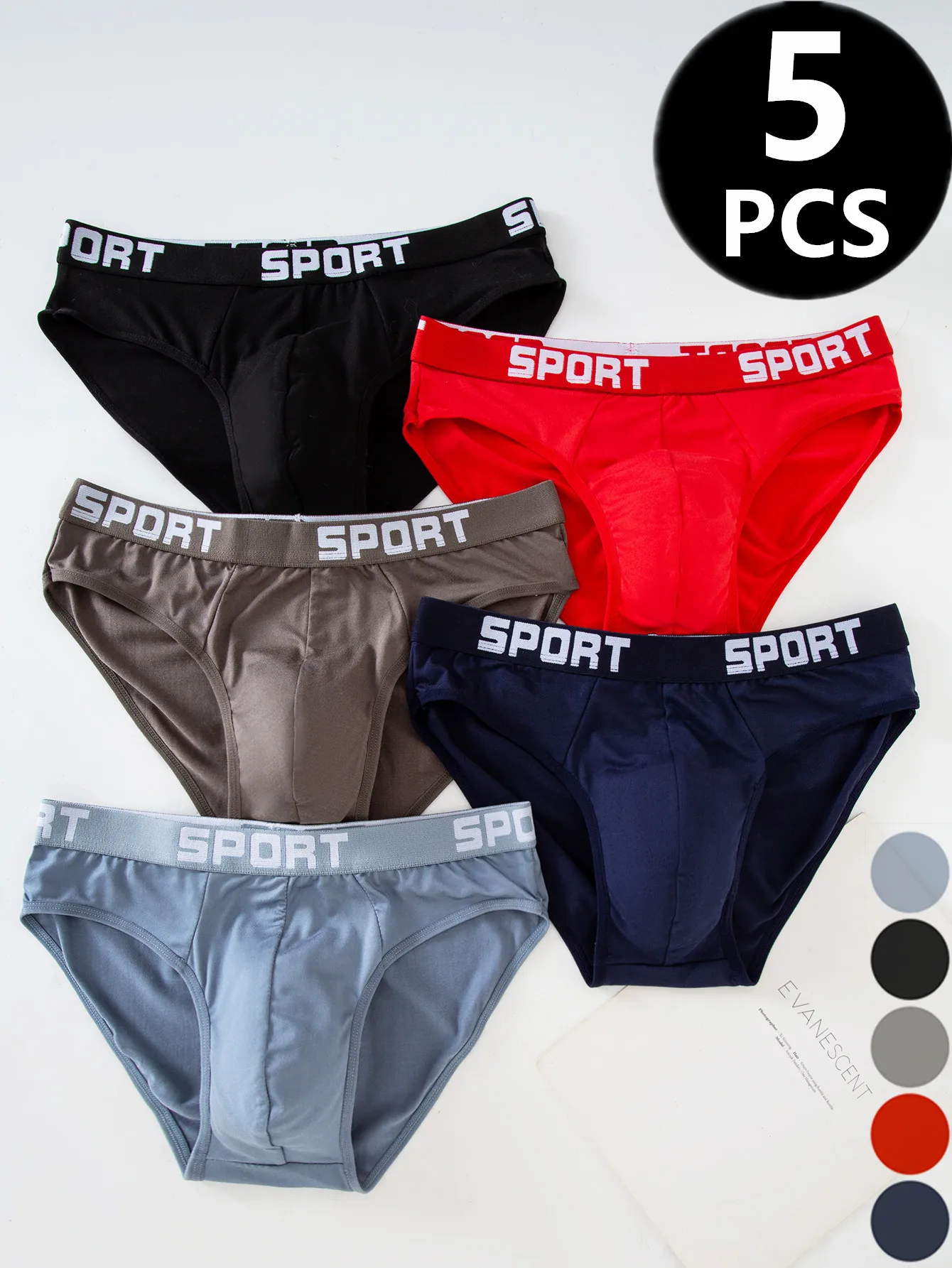 

Мужские трусы, 10 шт. | СПОРТИВНЫЙ пояс с буквенным принтом, разноцветный, дышащий и удобный, спортивные трусики