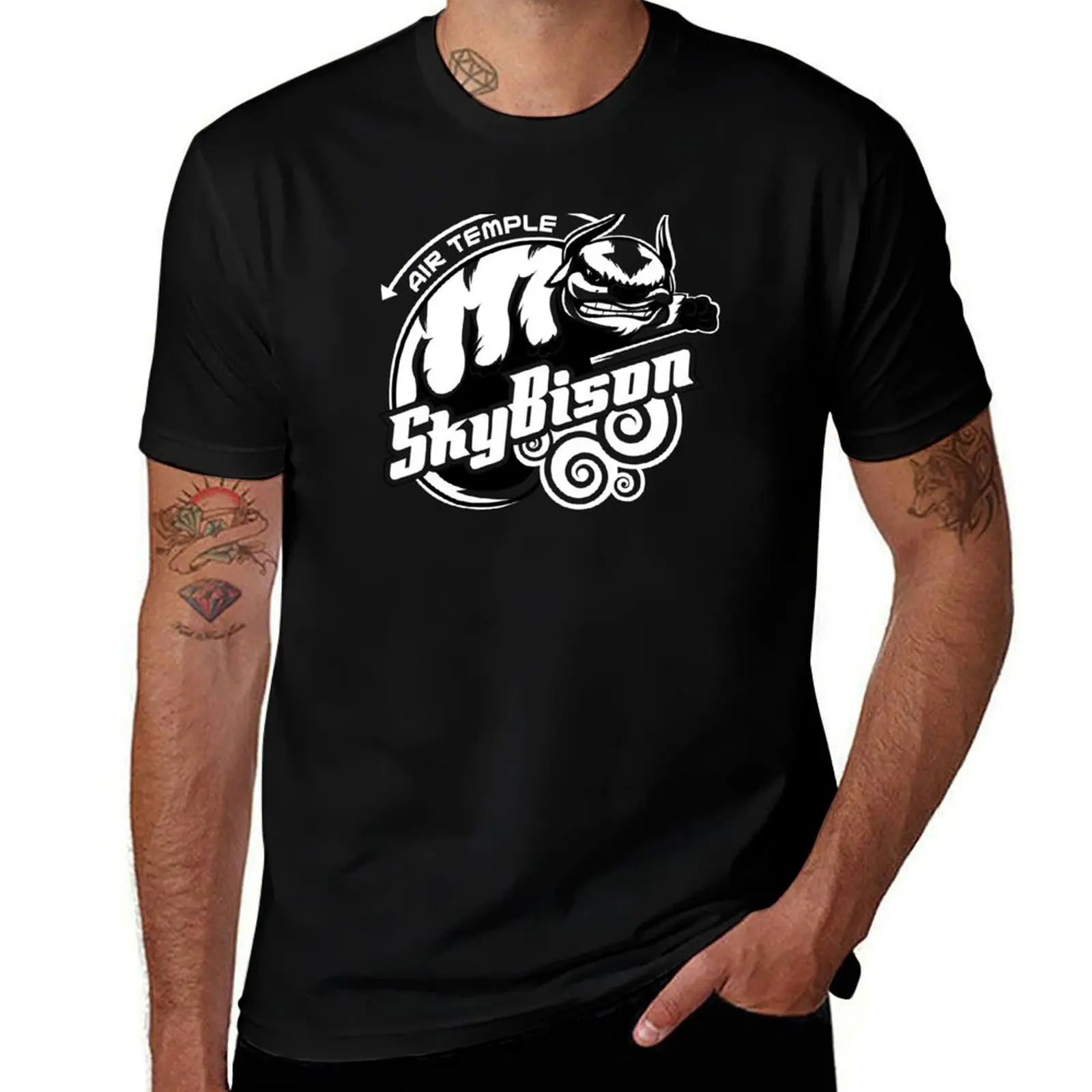 

Air Temple Sky Bison T-Shirt anime tshirt g man t shirts for men t shirt man plain T-Shirt