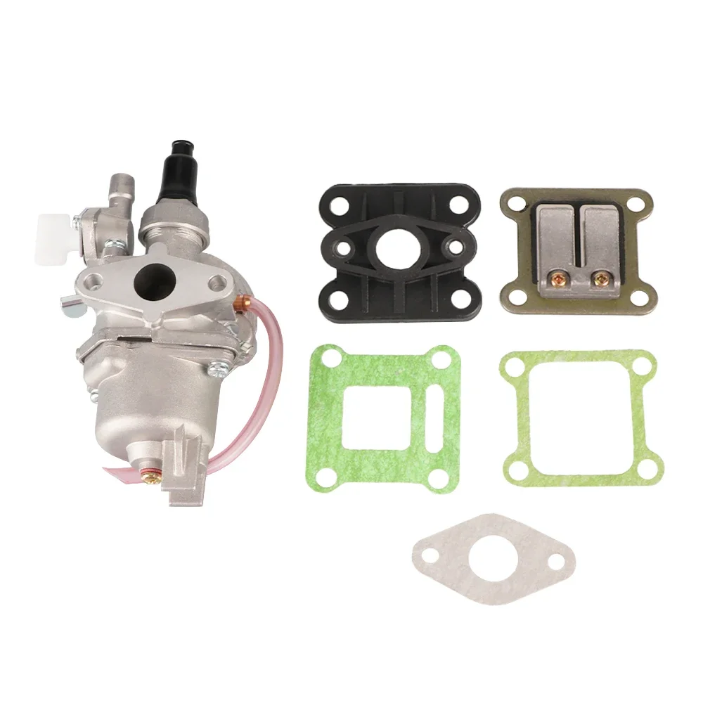 

13 mm Carburetor with Intake Reed Gasket For 2 Stroke 43cc 47cc 49cc Mini Kids Pit Pocket Quad Dirt Bike ATV 44cc-7 Moto Parts