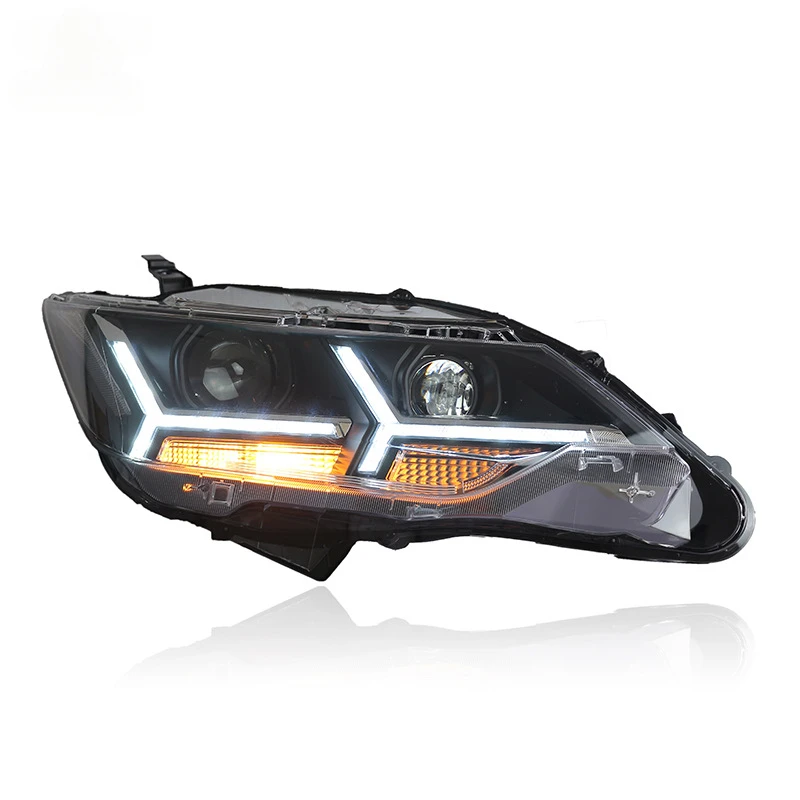 

Applicable to Applicable to15-17Toyota Camry headlight assembly modificationLEDDaytime Running Light Turn Signal Xenon Lens Lamp
