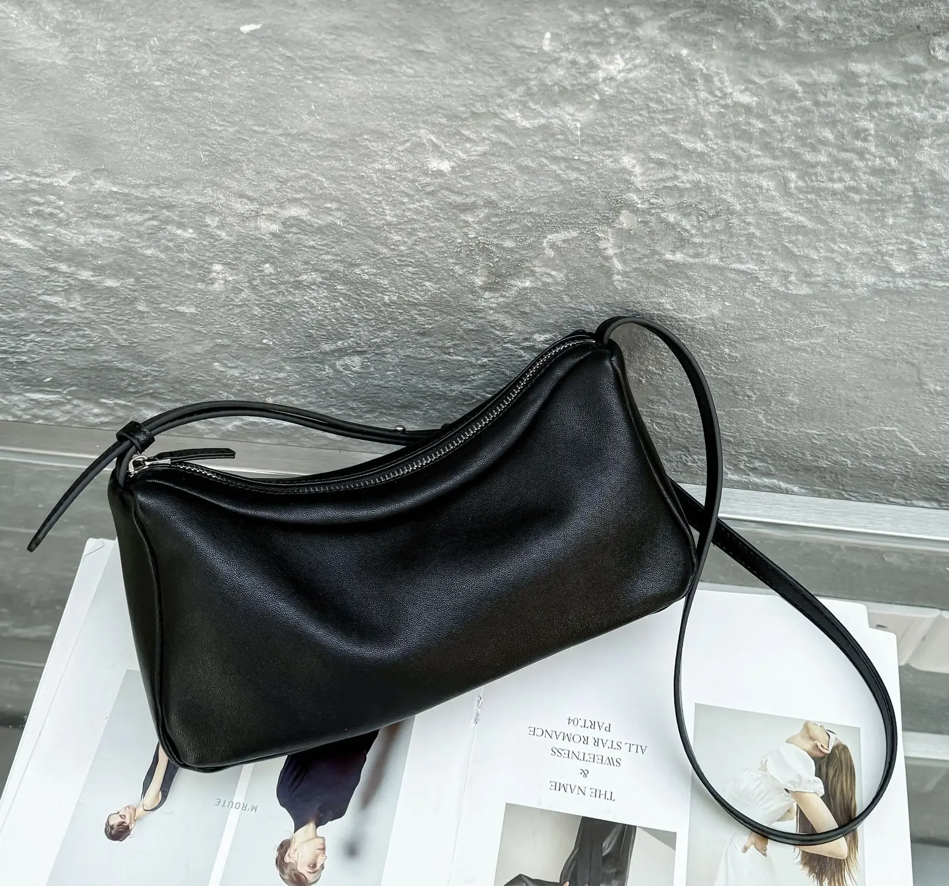 

Soft Leather White Bag Leather Bag Soft Leather Minimalist Crossbody Bag Women Female Luxury Fashion Handbag