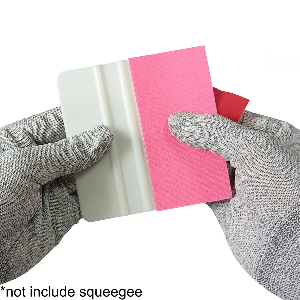 3cm*15m Soft Felt Cloth Edge for Vinyl Squeegee Car Wrap Window Tint Tool No Scratch Protect Buffer Patch Self Adhesive Edge
