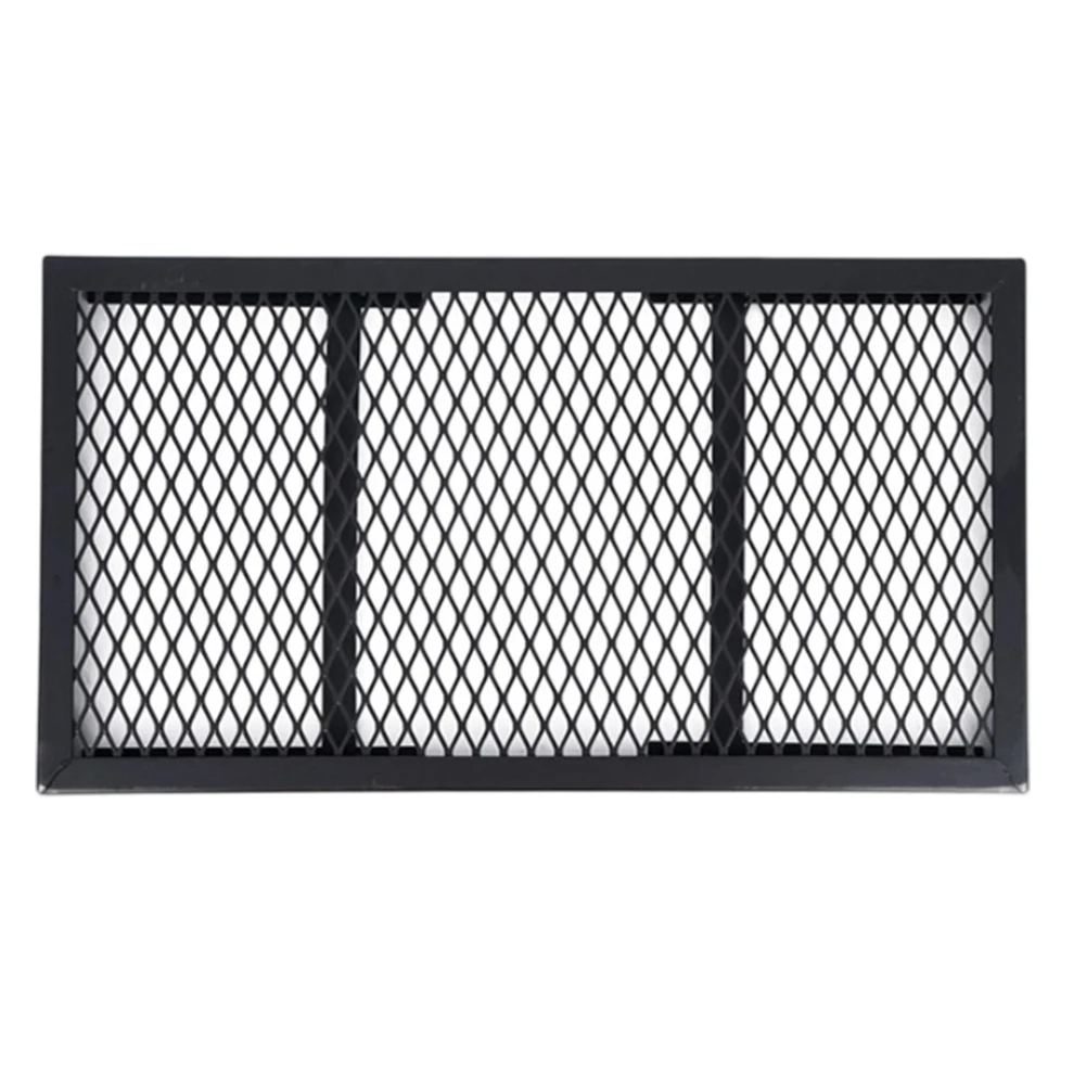 Folding Camps Table Steel Net Top Heat Resistant Baking Paint Portable Grill Stand Burner Rack 55x30x19 Cm 1.4 Kg Travel BBQ