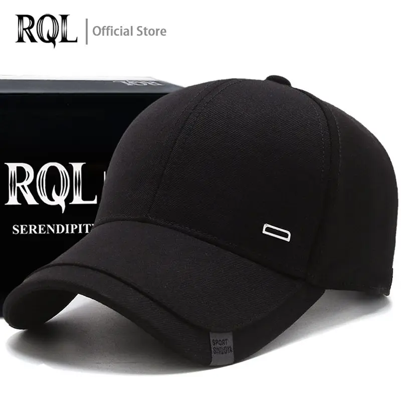 Baseball Cap For Men 2024 Summer Black Stylish Male Hip Hop Sport Trucker Hat Cotton  Adjustable Outdoor Breathable Luxury Brand