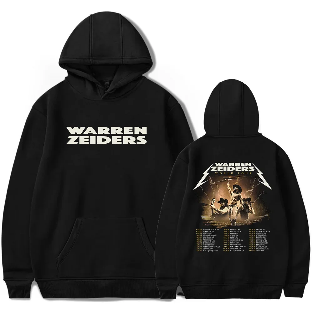 

Warren zeiders Merch World Tour 2026 Classic Hoodie Long Sleeve Pullovers Tour Album Casual Outfits Unisex