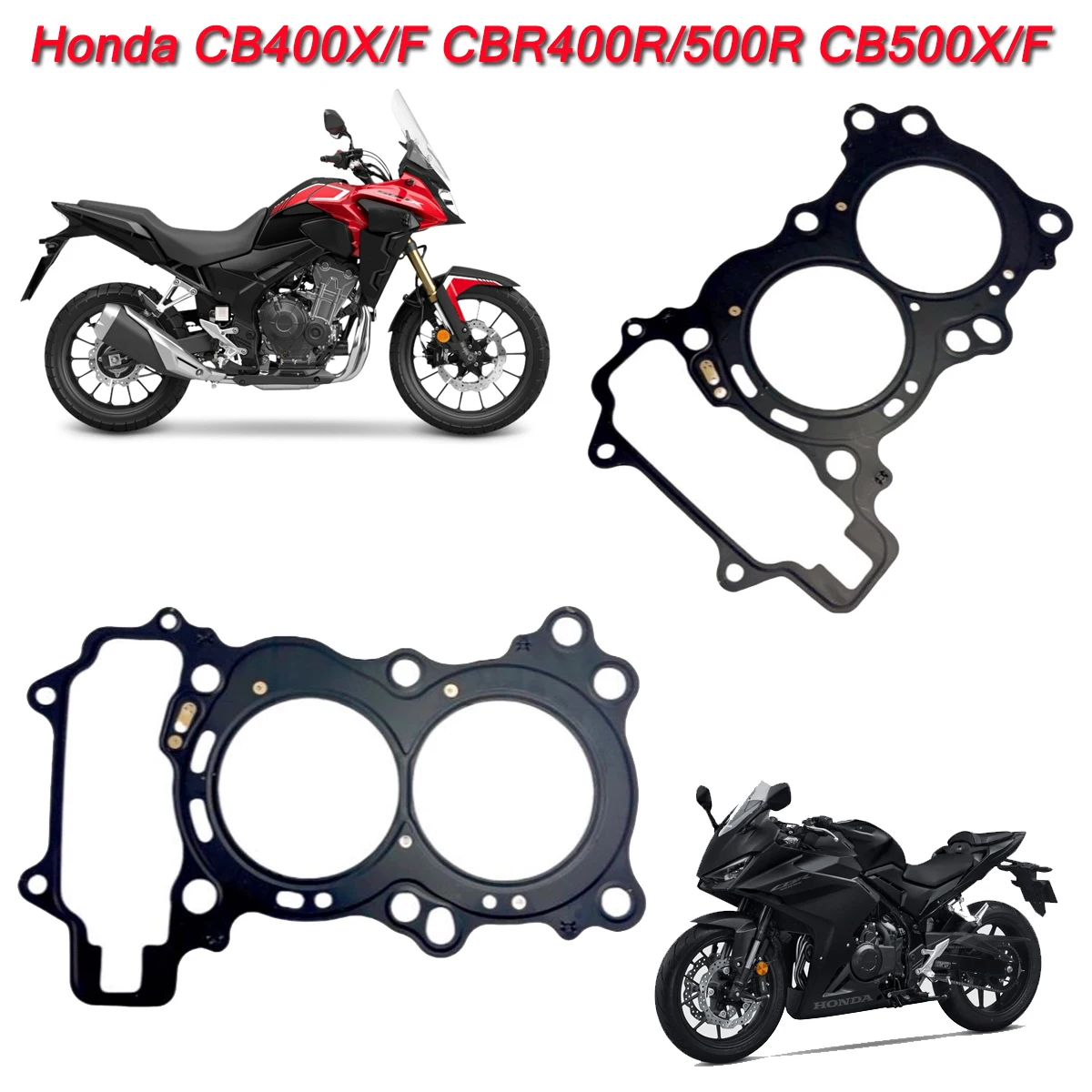 

Motorcycle accessories Cylinder head gasket Fit For HONDA CB400X CB400F CBR400R CB500X CB500F CBR500R