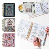 Planificador de diario de registro de lectura para amantes de los libros, notas de estudio, rastreador, desafío de lectura, configuración de objetivos, diario Personal