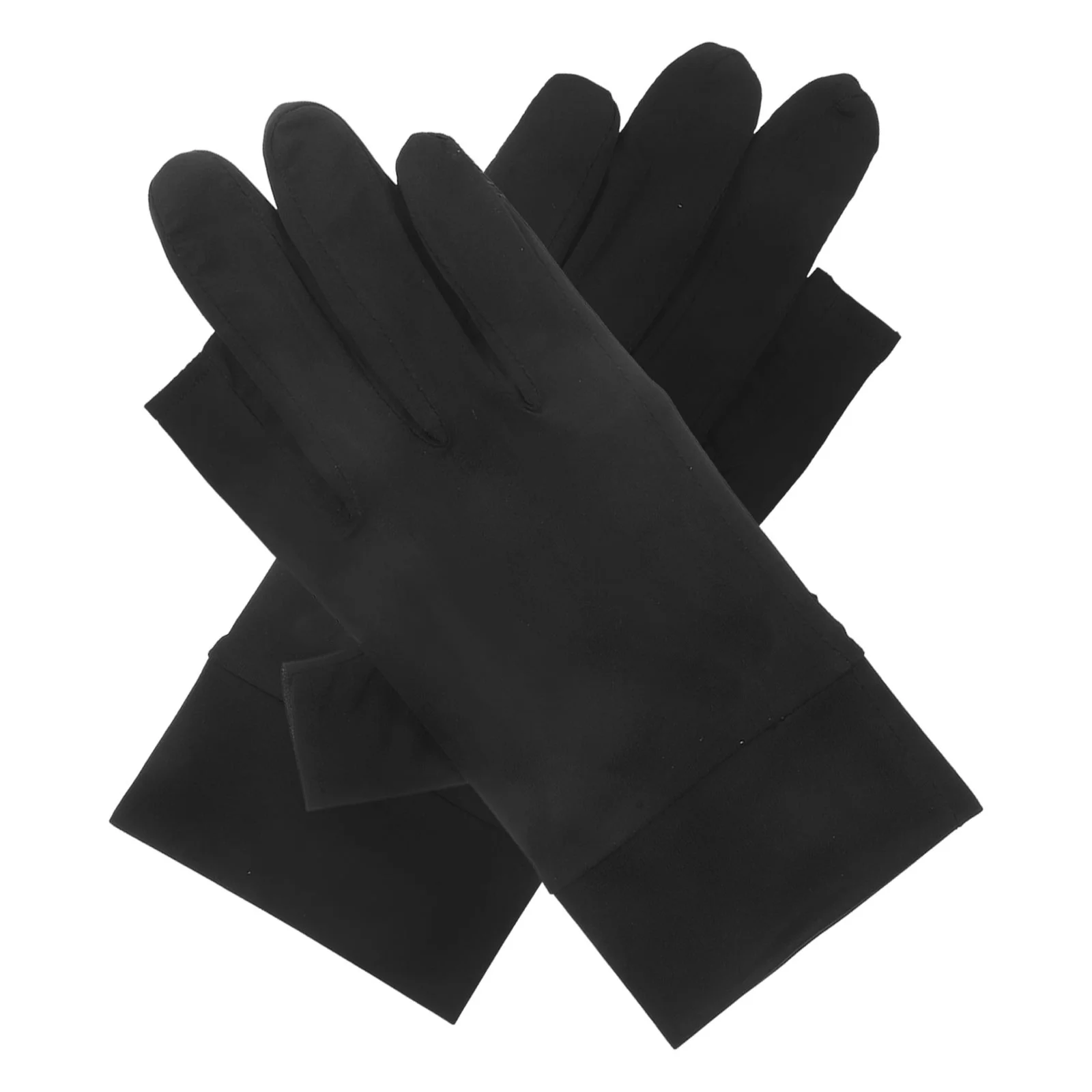 1 Pair Sun Protection Hand Gloves Breathable Non-Slip Quick-Dry For Outdoor Sports Cycling Fishing Hiking Climbing Driving