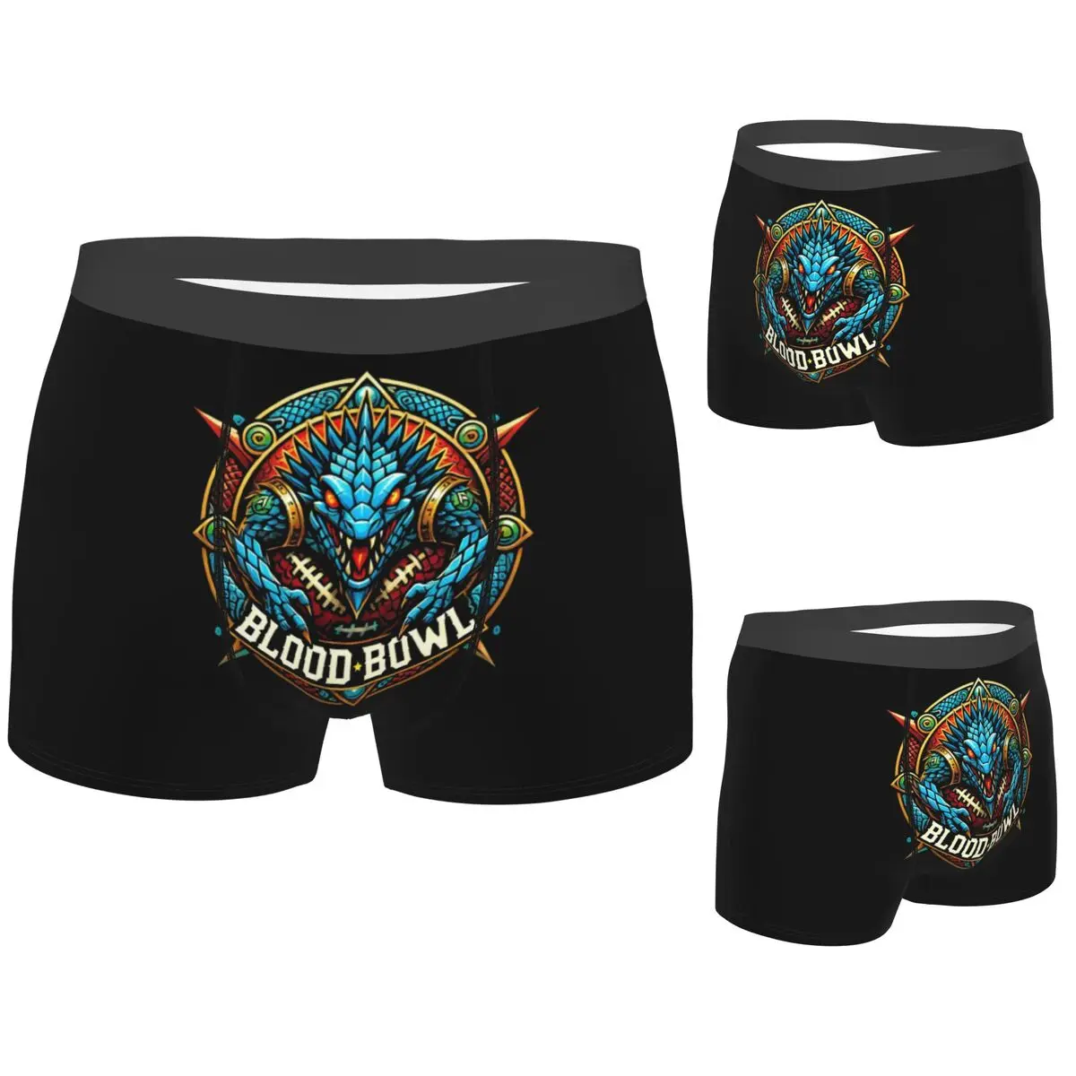 

Boxer Underpants Shorts Lagrt Blood Bowl Panties Men's Ventilate Underwear for Homme Man Boyfriend Gifts
