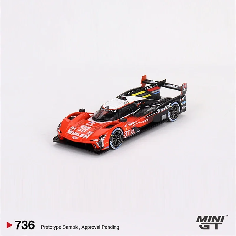 MINIGT 1:64 Model Car Cadil V-Series.R #311 Action Express Racing Alloy Sport Vehicle #MGT00736-MJ