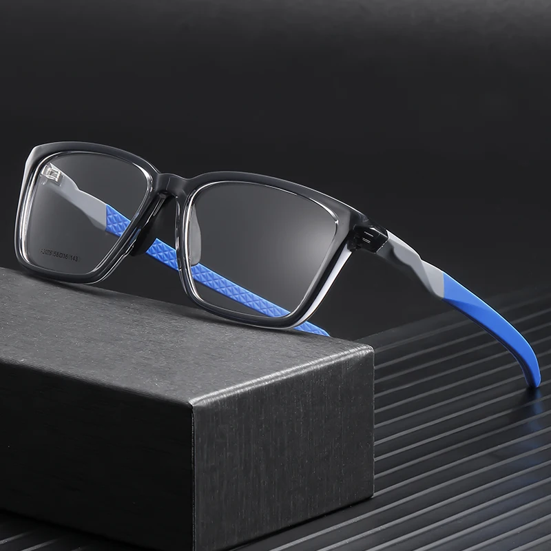 

Sports Running Cycling Eyeglasses Frame Men Anti-Slip TR90 Prescription Optical Glasses Casual Daily Wear Spectacles 2076