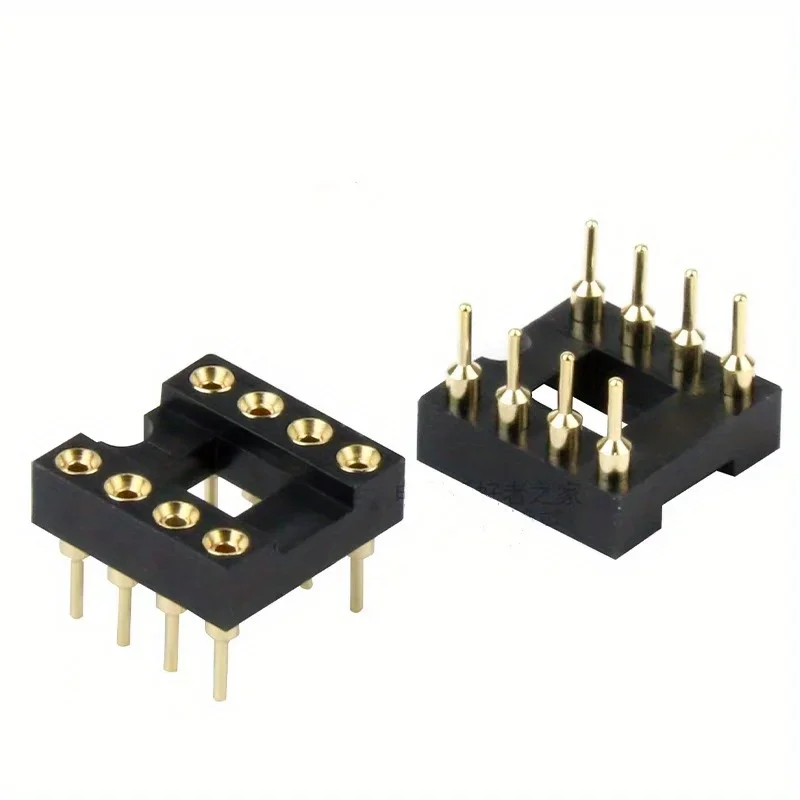 5-20PCS DIP8 8-pin 8P gold-plated round hole IC socket MUSES02 OB2226AP socket integrated icnextron Seiko amplifier socket