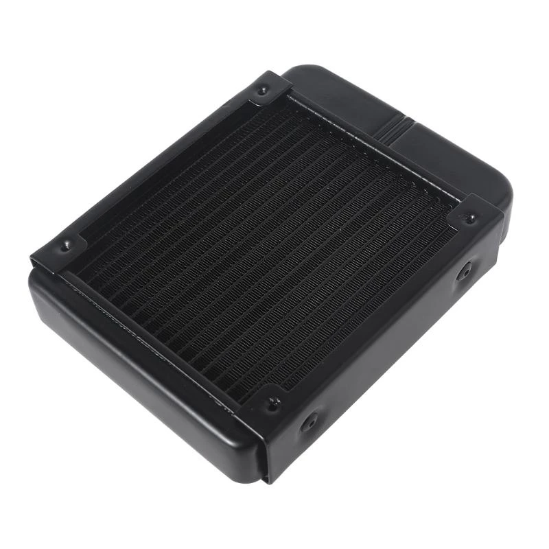 U55B 18 Pipe Aluminum Heat Exchanger Radiator for PC CPU CO2 Water Cool System Computer 4 Aluminum Radiator with Tube